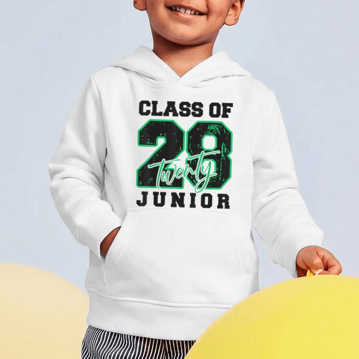 Class Of 2028 Junior High School Back To School 11th Grade Graphic Toddler Hoodie