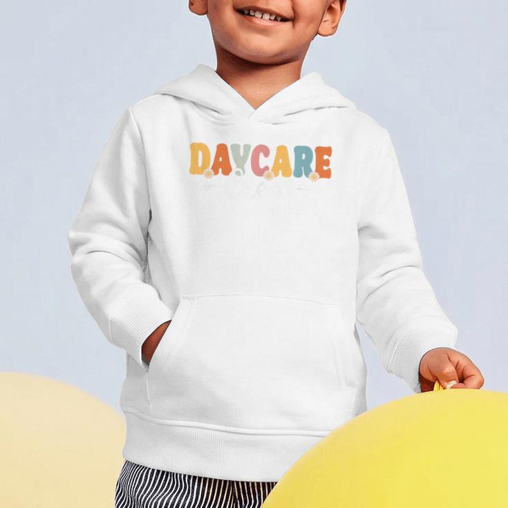 Daycare Crew Back To School Childcare Provider Graphic Toddler Hoodie