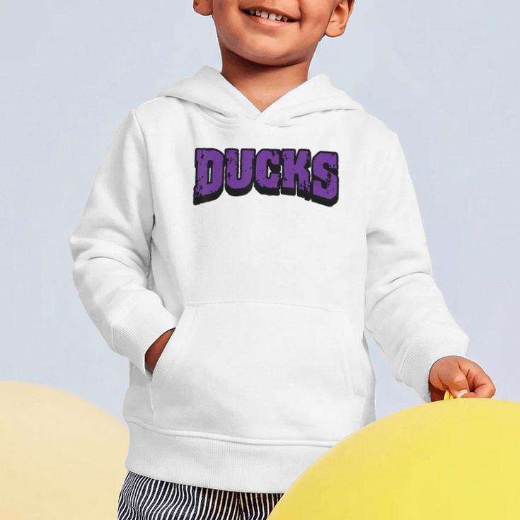 Ducks Back To School Spirit P Graphic Toddler Hoodie