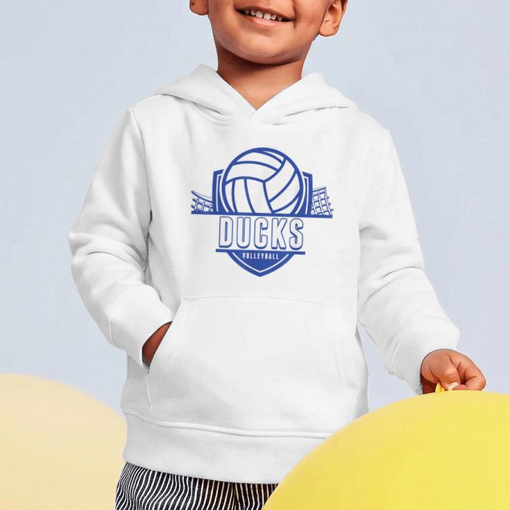 Ducks Volleyball Back To School Spirit B Graphic Toddler Hoodie Ducks Volleyball Back To School Spirit B Graphic Toddler Hoodie