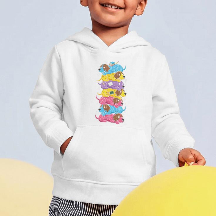 German Shorthaired Pointer Rainbow Back To School Boys Girls Graphic Toddler Hoodie German Shorthaired Pointer Rainbow Back To School Boys Girls Graphic Toddler Hoodie