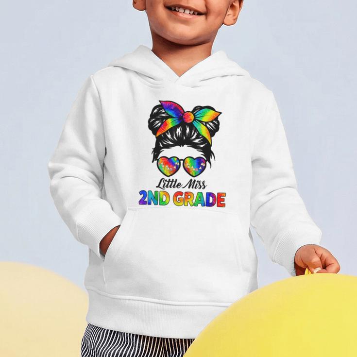 Girls Second Grade Back To School Cute Little Miss 2nd Grade Graphic Toddler Hoodie Girls Second Grade Back To School Cute Little Miss 2nd Grade Graphic Toddler Hoodie