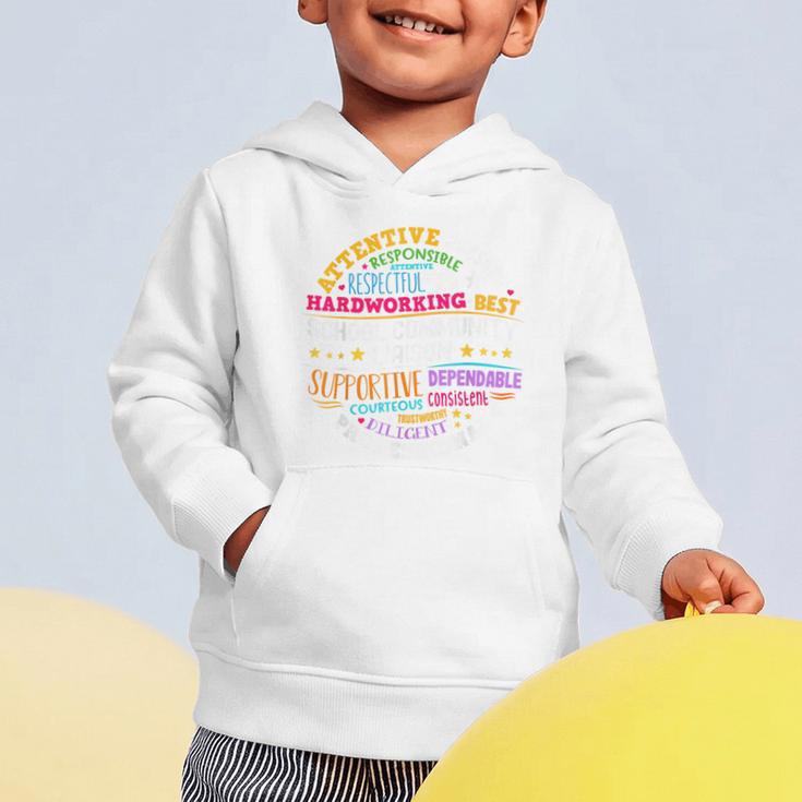 Groovy School Community Liaison Back To School Appreciation Graphic Toddler Hoodie Groovy School Community Liaison Back To School Appreciation Graphic Toddler Hoodie
