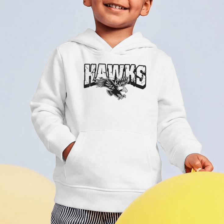 Hawks Back To School Spirit Graphic Toddler Hoodie