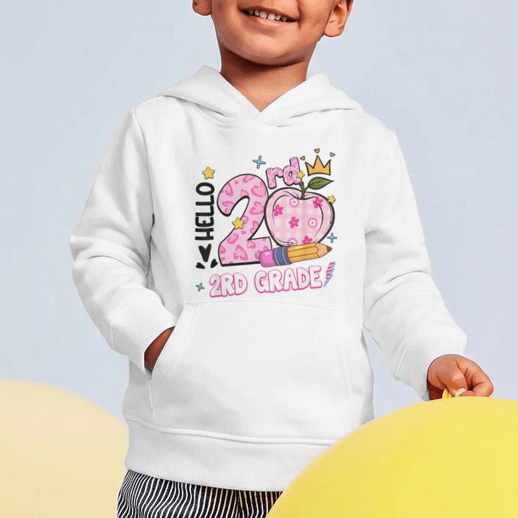 Hello Second 2nd Grade Leopard Tie Dye Girl Back To School Graphic Toddler Hoodie Hello Second 2nd Grade Leopard Tie Dye Girl Back To School Graphic Toddler Hoodie