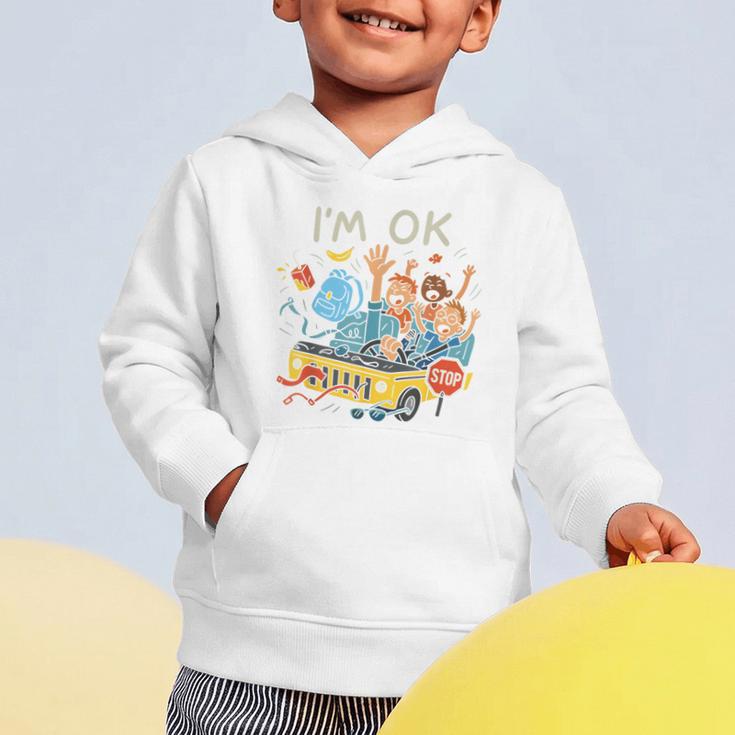 Humorous Graphic Art For School Bus Driver Back To School Graphic Toddler Hoodie Humorous Graphic Art For School Bus Driver Back To School Graphic Toddler Hoodie