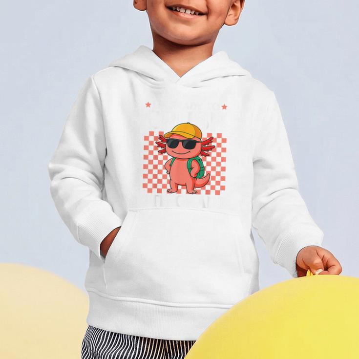 I'm Ready To Crush 7th Grade Axolotl Back To School Graphic Toddler Hoodie I'm Ready To Crush 7th Grade Axolotl Back To School Graphic Toddler Hoodie