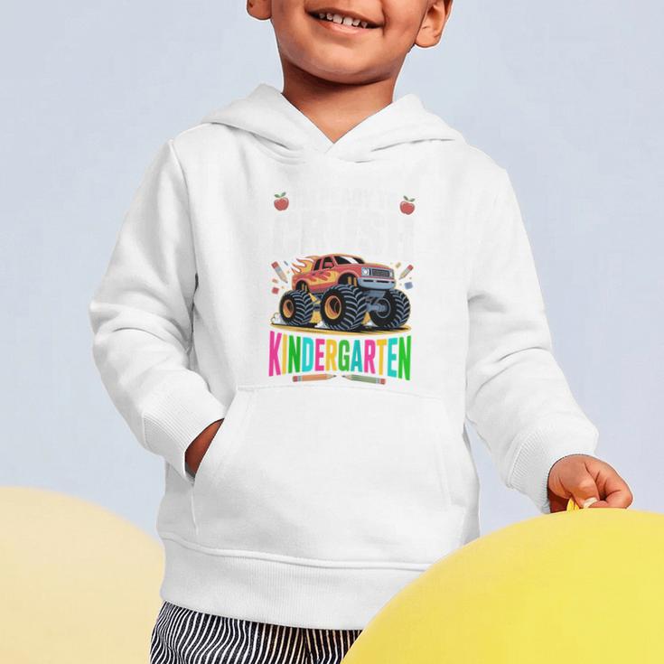 Kids Back To School I'm Ready To Crush Kindergarten For Boys Graphic Toddler Hoodie
