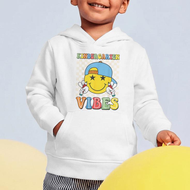 Kindergarten Vibes Kid Back To School Class Kindergarten Boy Graphic Toddler Hoodie Kindergarten Vibes Kid Back To School Class Kindergarten Boy Graphic Toddler Hoodie