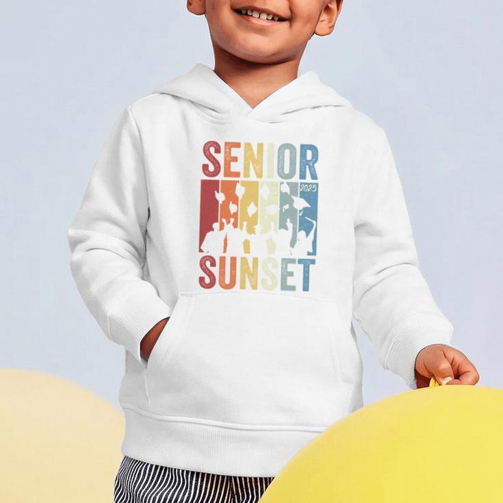 Last First Day Senior Sunset Class Of 2025 Back To School Performance Graphic Toddler Hoodie Last First Day Senior Sunset Class Of 2025 Back To School Performance Graphic Toddler Hoodie