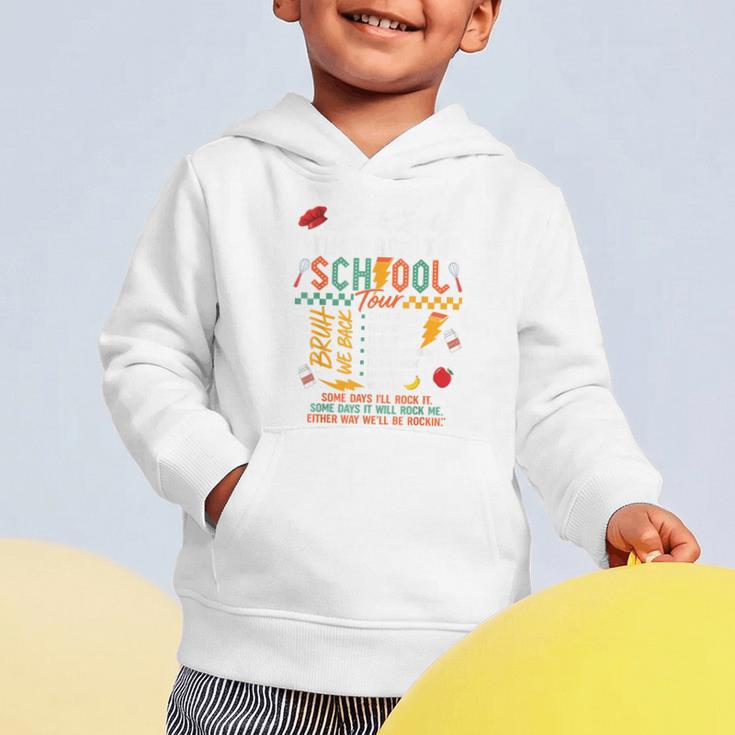 Lunch Lady Back To School Tour Graphic Toddler Hoodie