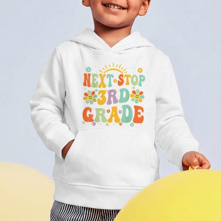 Next Stop 3rd Grade Graduation To Third Grade Back To School Graphic Toddler Hoodie