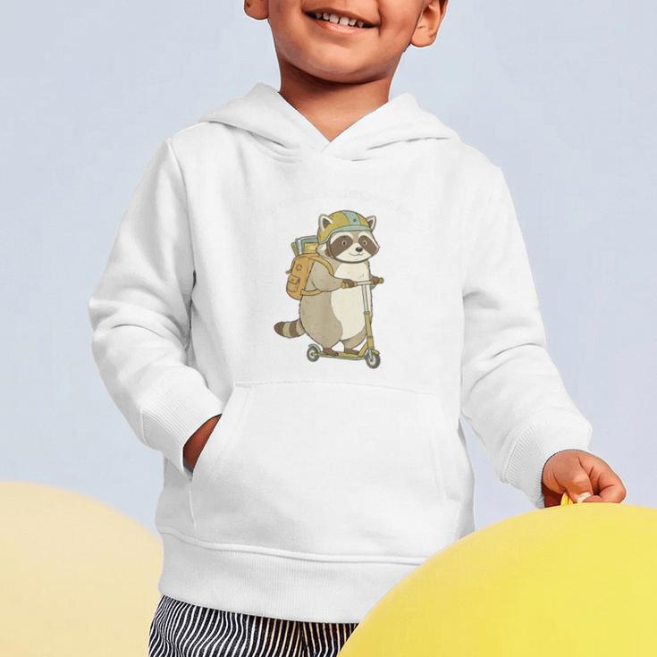Off To Commit Kindergarten Foolery Raccoon Back To School Graphic Toddler Hoodie Off To Commit Kindergarten Foolery Raccoon Back To School Graphic Toddler Hoodie