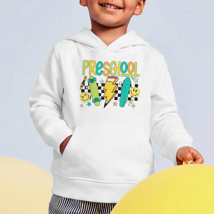 Preschool Skateboard Back To School Boy Girl Kid Graphic Toddler Hoodie Preschool Skateboard Back To School Boy Girl Kid Graphic Toddler Hoodie