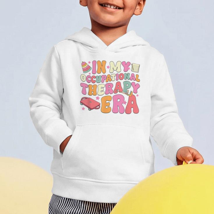 Retro In My Occupational Therapy Era OT OTA Back To School Graphic Toddler Hoodie