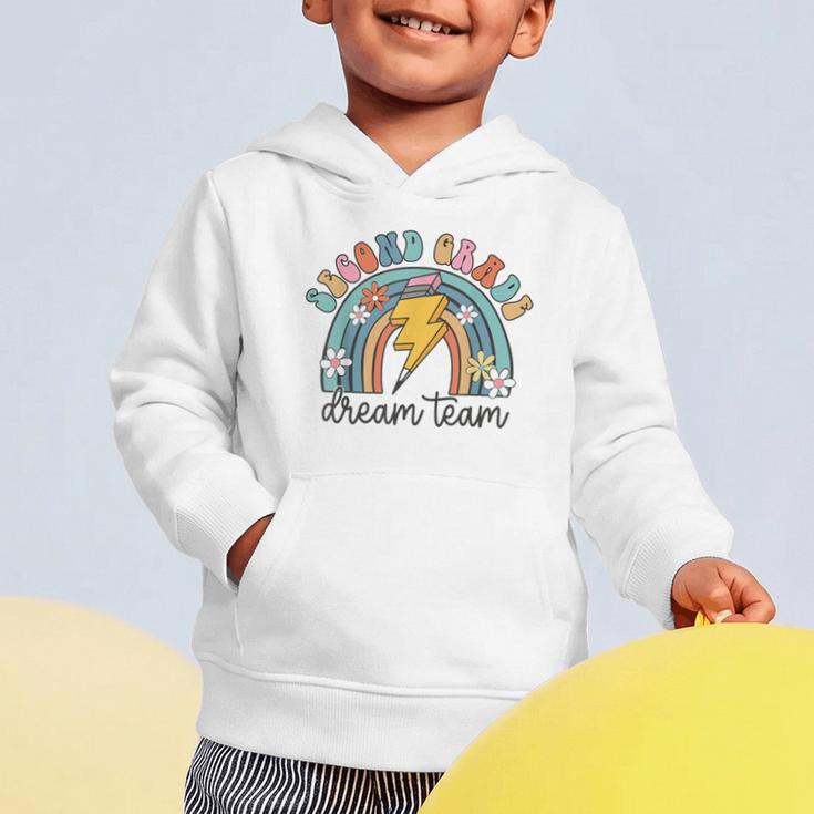Second Grade Dream Team 1st Day Of 2nd Grade Back To School Graphic Toddler Hoodie Second Grade Dream Team 1st Day Of 2nd Grade Back To School Graphic Toddler Hoodie