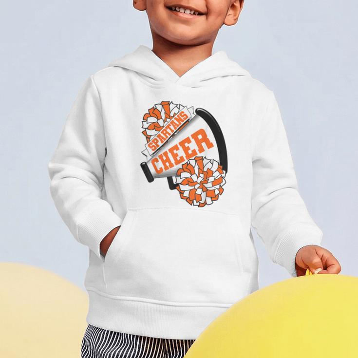 Spartans Cheer Back To School Cheerleading Spirit O Graphic Toddler Hoodie Spartans Cheer Back To School Cheerleading Spirit O Graphic Toddler Hoodie