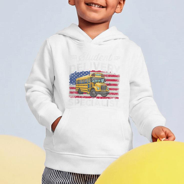 Students Delivery Specialist Back To School Bus Driver Graphic Toddler Hoodie Students Delivery Specialist Back To School Bus Driver Graphic Toddler Hoodie