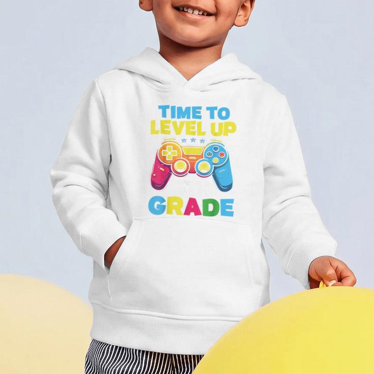 Time To Level Up 5th Grade Video Gamer Kids Back To School Graphic Toddler Hoodie Time To Level Up 5th Grade Video Gamer Kids Back To School Graphic Toddler Hoodie