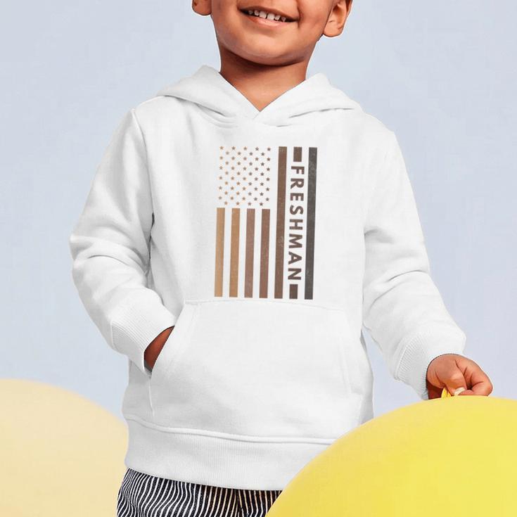 USA Flag Freshman 9th Ninth Grade Back To School Juneteenth Graphic Toddler Hoodie USA Flag Freshman 9th Ninth Grade Back To School Juneteenth Graphic Toddler Hoodie