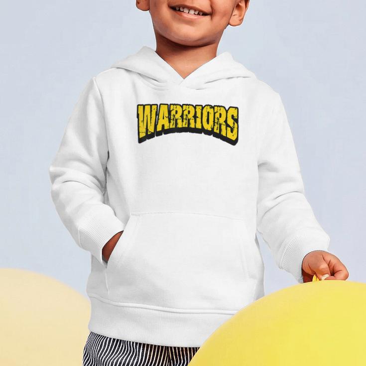Warriors Back To School Spirit GY Graphic Toddler Hoodie Warriors Back To School Spirit GY Graphic Toddler Hoodie