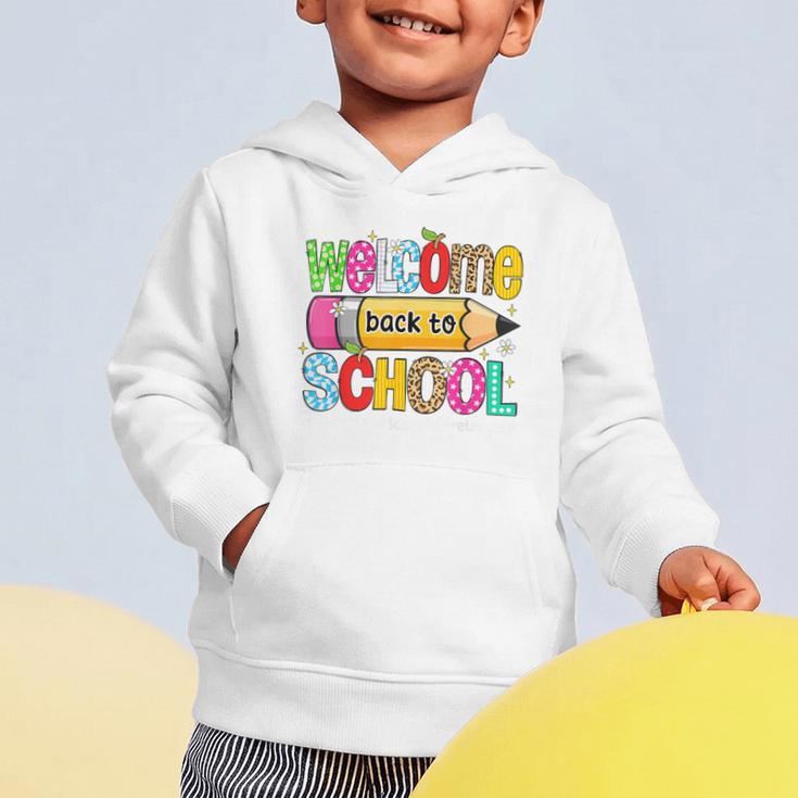 Welcome Back To School School Secretary Life Leopard Graphic Toddler Hoodie Welcome Back To School School Secretary Life Leopard Graphic Toddler Hoodie