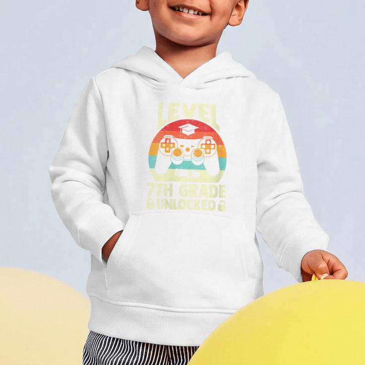Women's Level 7th Grade Unlocked Back To School 7th Grade Boys Graphic Toddler Hoodie Women's Level 7th Grade Unlocked Back To School 7th Grade Boys Graphic Toddler Hoodie