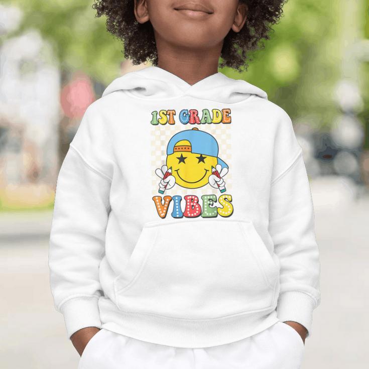 1st Grade Vibes Kids Back To School Class First Grade Boys Graphic Toddler Hoodie 1st Grade Vibes Kids Back To School Class First Grade Boys Graphic Toddler Hoodie
