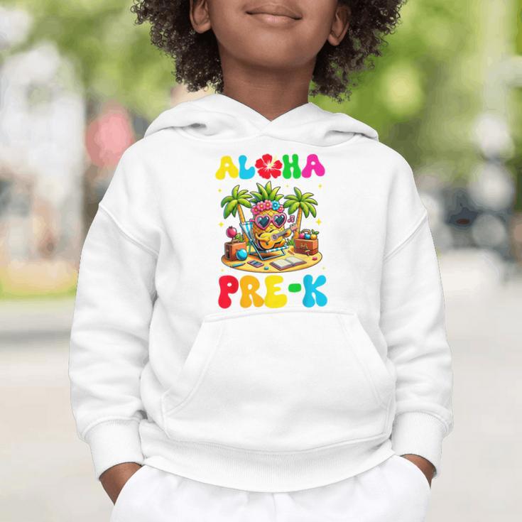 Aloha Pre-K Pineapple Hawaii Back To School Kids Girls Graphic Toddler Hoodie Aloha Pre-K Pineapple Hawaii Back To School Kids Girls Graphic Toddler Hoodie