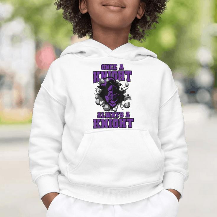 Always A Knight Back To School Spirit P Graphic Toddler Hoodie Always A Knight Back To School Spirit P Graphic Toddler Hoodie