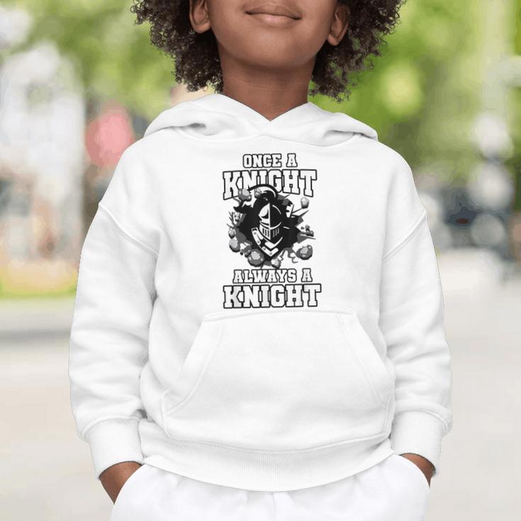 Always A Knight Back To School Spirit Graphic Toddler Hoodie Always A Knight Back To School Spirit Graphic Toddler Hoodie