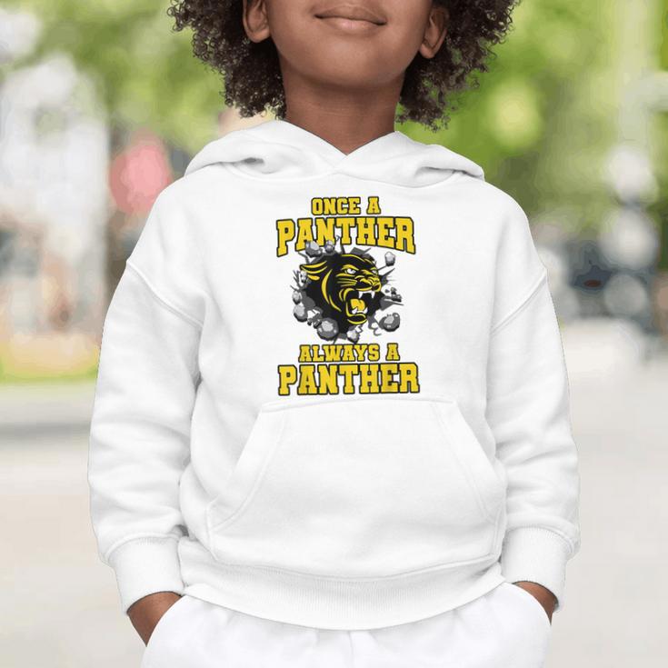 Always A Panther Back To School Spirit GY Graphic Toddler Hoodie Always A Panther Back To School Spirit GY Graphic Toddler Hoodie