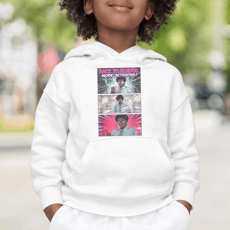 Back To School Anime Boys Student Girl Manga Kawaii Taecher Graphic Toddler Hoodie