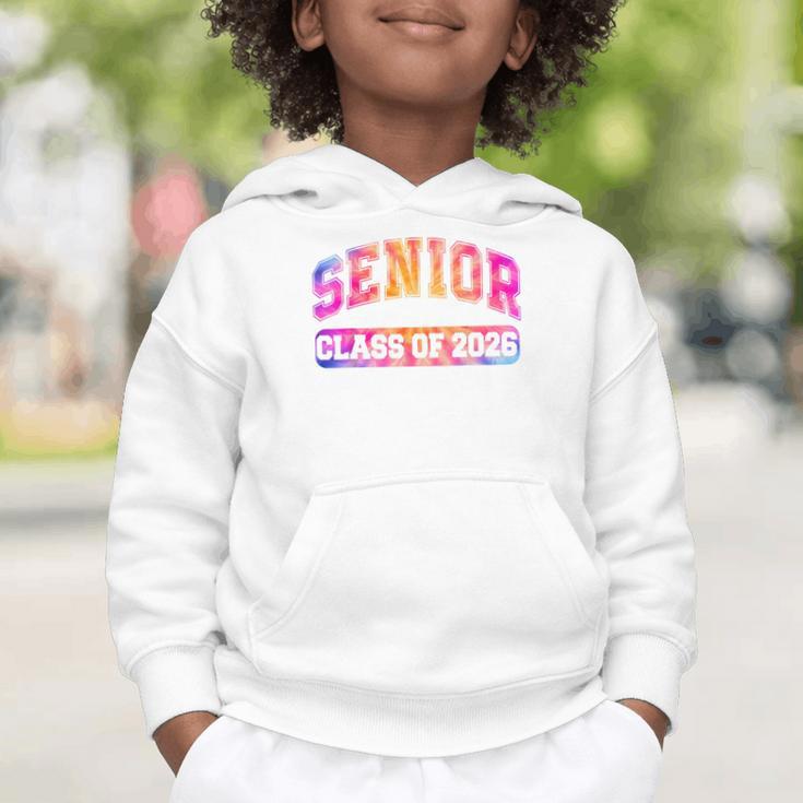 Back To School Colorful Senior Class Of 2026 Graduation Graphic Toddler Hoodie