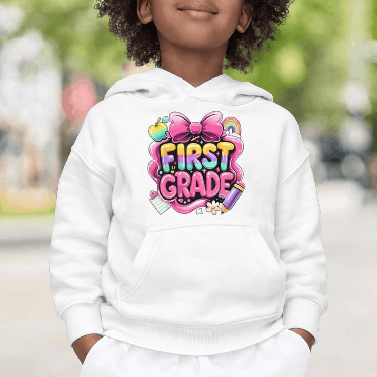Back To School Team 1st Grade First Grade Graphic Toddler Hoodie Back To School Team 1st Grade First Grade Graphic Toddler Hoodie