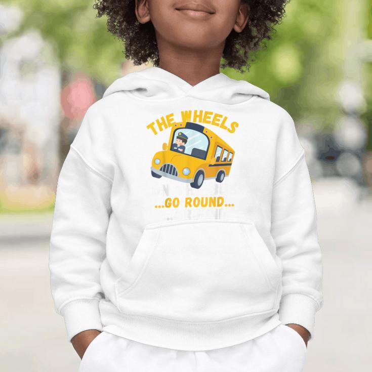 Back To School The Wheels On The Bus Go Round And Round Kids Graphic Toddler Hoodie Back To School The Wheels On The Bus Go Round And Round Kids Graphic Toddler Hoodie