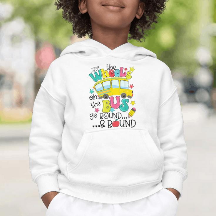 Back To School The WHEELS On The BUS Toddler Kids Boys Graphic Toddler Hoodie Back To School The WHEELS On The BUS Toddler Kids Boys Graphic Toddler Hoodie