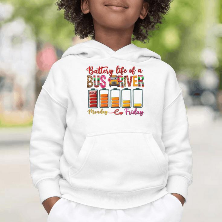 Battery Life Of A Bus Driver First Day Back To School Graphic Toddler Hoodie Battery Life Of A Bus Driver First Day Back To School Graphic Toddler Hoodie