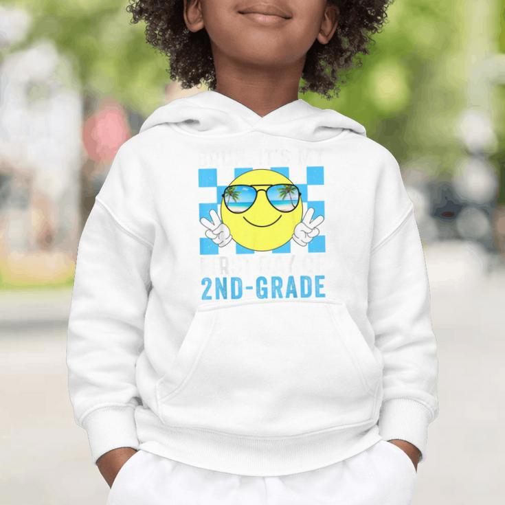 Bruh It's My First Day Of 2nd-Grade Back To School Kids Boys Graphic Toddler Hoodie Bruh It's My First Day Of 2nd-Grade Back To School Kids Boys Graphic Toddler Hoodie