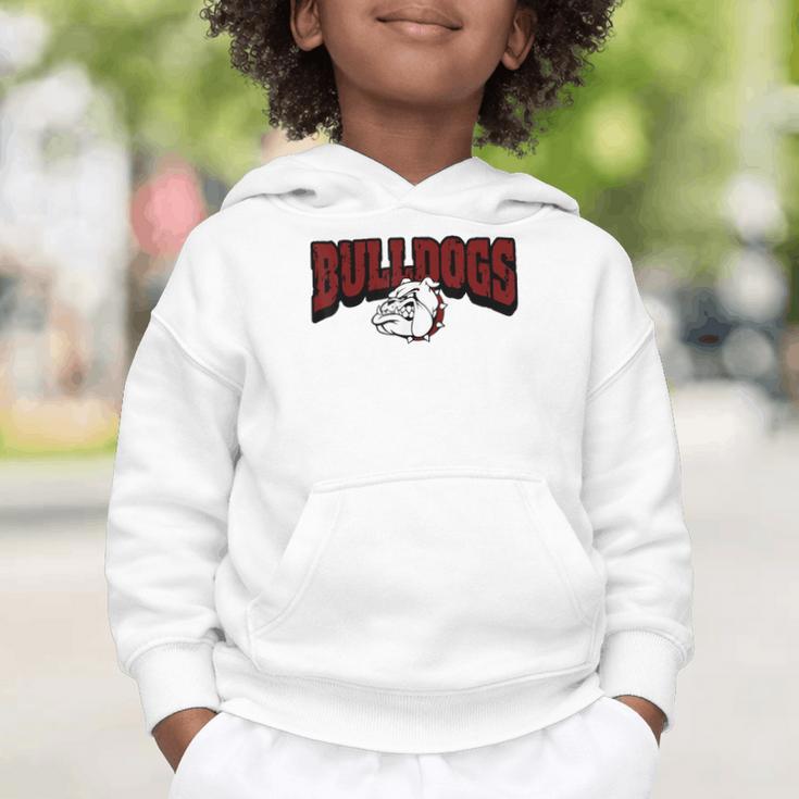 Bulldogs Back To School Spirit M Graphic Toddler Hoodie Bulldogs Back To School Spirit M Graphic Toddler Hoodie