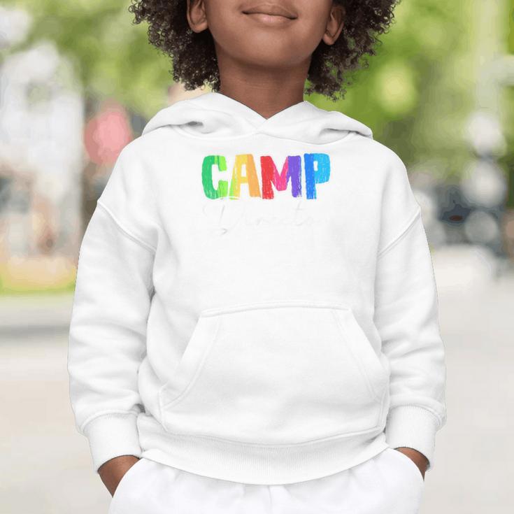 Camp Director Counselor Camper Camping Back To School Graphic Toddler Hoodie Camp Director Counselor Camper Camping Back To School Graphic Toddler Hoodie