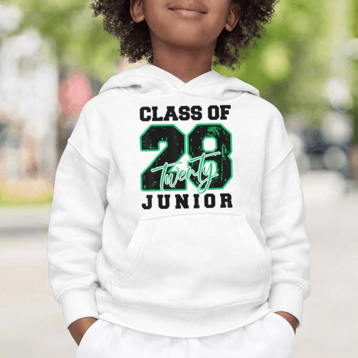 Class Of 2028 Junior High School Back To School 11th Grade Graphic Toddler Hoodie