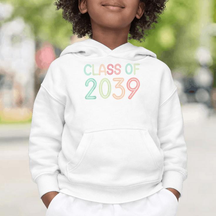 Class Of 2039 Grow With Me Kindergarten Back To School Graphic Toddler Hoodie Class Of 2039 Grow With Me Kindergarten Back To School Graphic Toddler Hoodie
