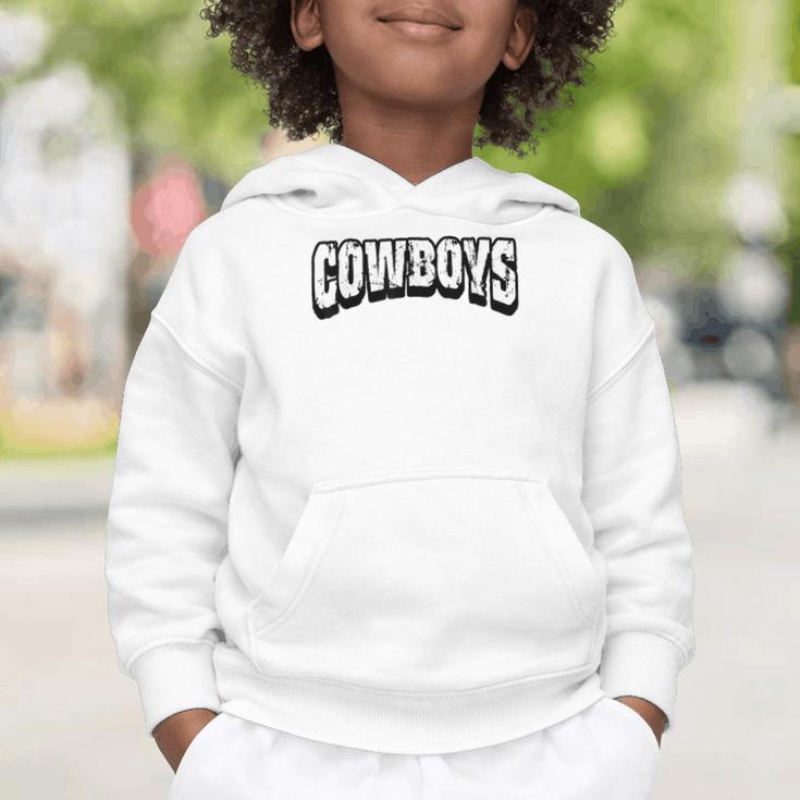 Cowboys Back To School Spirit Graphic Toddler Hoodie