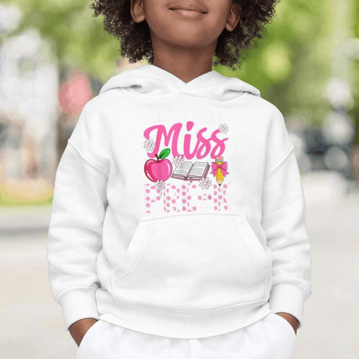Cute Back To School Pre-K First Day Of School Pre-K Girls Graphic Toddler Hoodie Cute Back To School Pre-K First Day Of School Pre-K Girls Graphic Toddler Hoodie