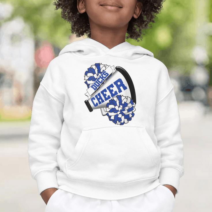 Ducks Cheer Back To School Cheerleading Spirit B Graphic Toddler Hoodie Ducks Cheer Back To School Cheerleading Spirit B Graphic Toddler Hoodie