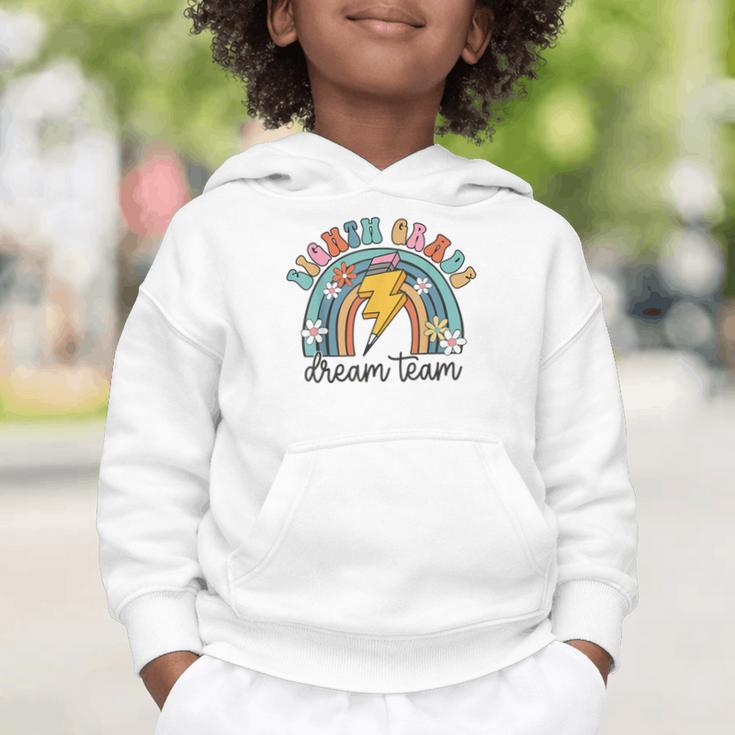 Eighth Grade Dream Team 1st Day Of 8th Grade Back To School Graphic Toddler Hoodie Eighth Grade Dream Team 1st Day Of 8th Grade Back To School Graphic Toddler Hoodie