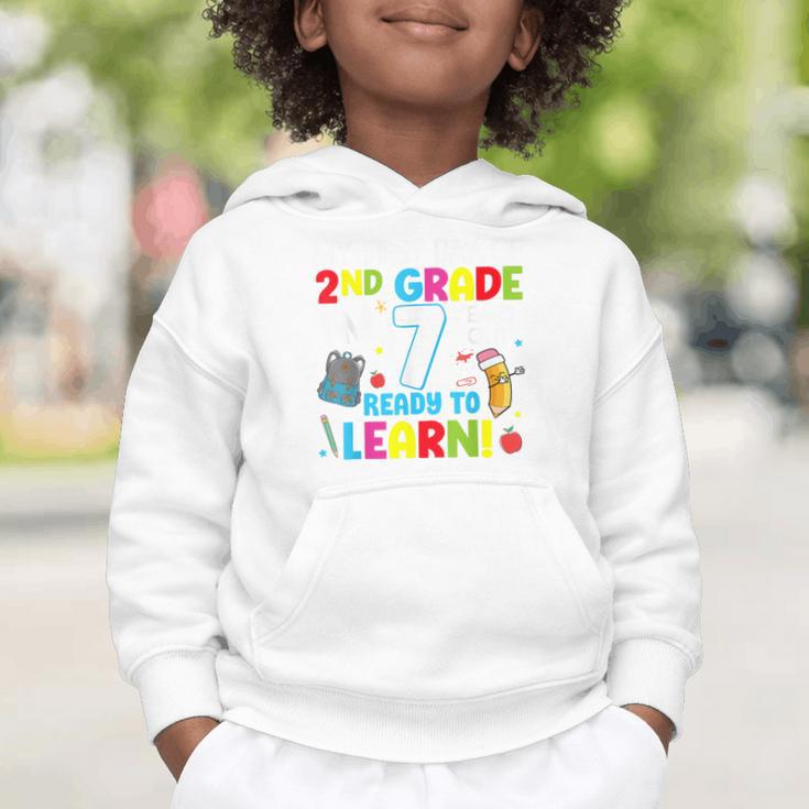 My First Day Of 2nd Grade Back To School 2nd Grade Girls Boy Graphic Toddler Hoodie My First Day Of 2nd Grade Back To School 2nd Grade Girls Boy Graphic Toddler Hoodie