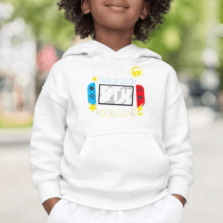First Day Of 6th Grade Level Unlocked Game Back To School Graphic Toddler Hoodie First Day Of 6th Grade Level Unlocked Game Back To School Graphic Toddler Hoodie