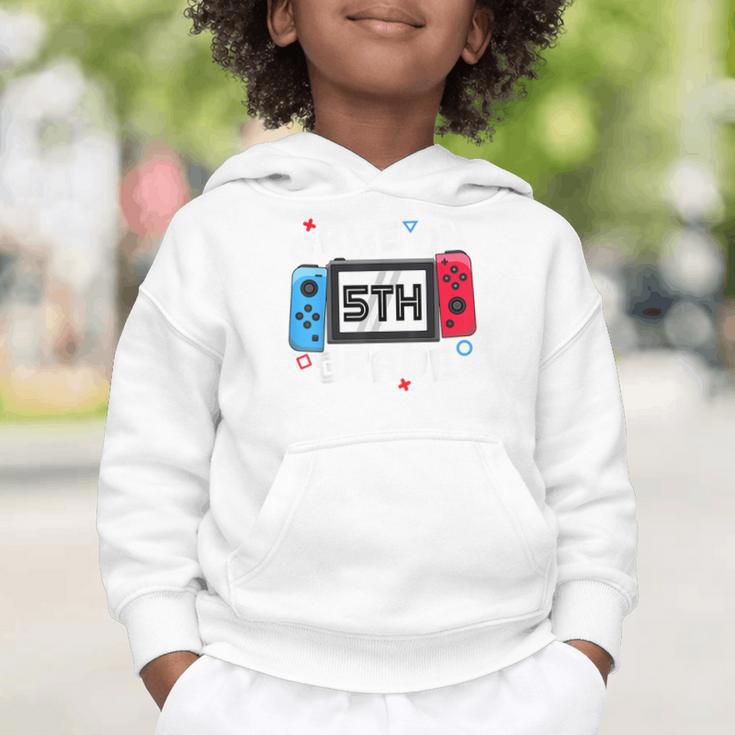 Game On 5th Grade Back To School Video Gamer Boys Kids Graphic Toddler Hoodie